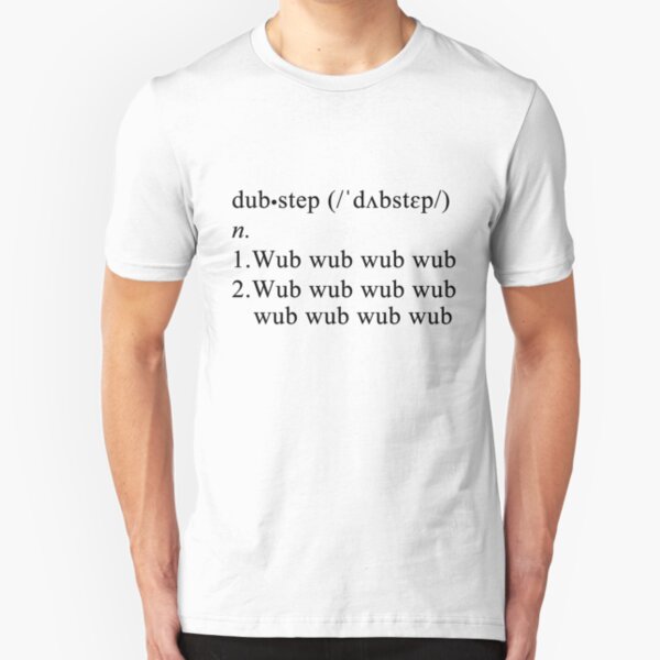Dubstep Slim Fit T-Shirt