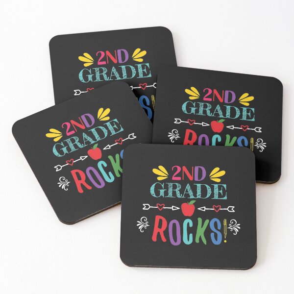 Item preview, 2nd Grade Rocks - for Second Grade Teachers designed and sold by EstelleStar.