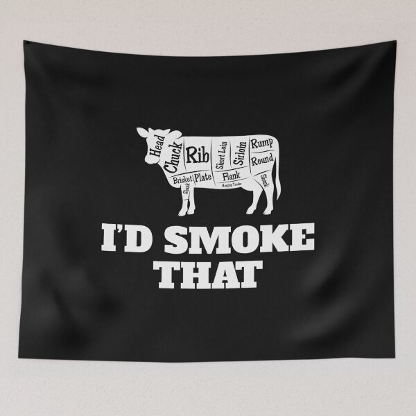 Item preview, I'd Smoke That - Meat Smoker designed and sold by EstelleStar.