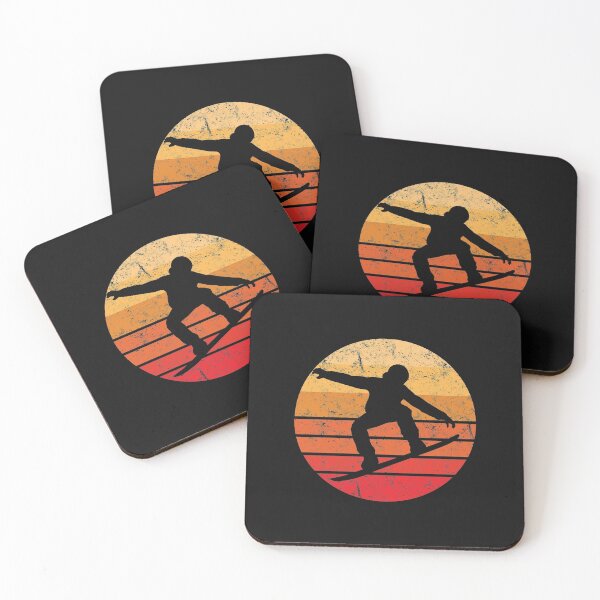 Item preview, Snowboard print Retro Vintage Cool Snowboarding Tee designed and sold by EstelleStar.