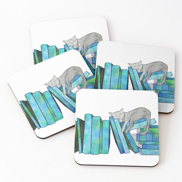 Item preview, Literary Naps Blue designed and sold by DiBeauteous.