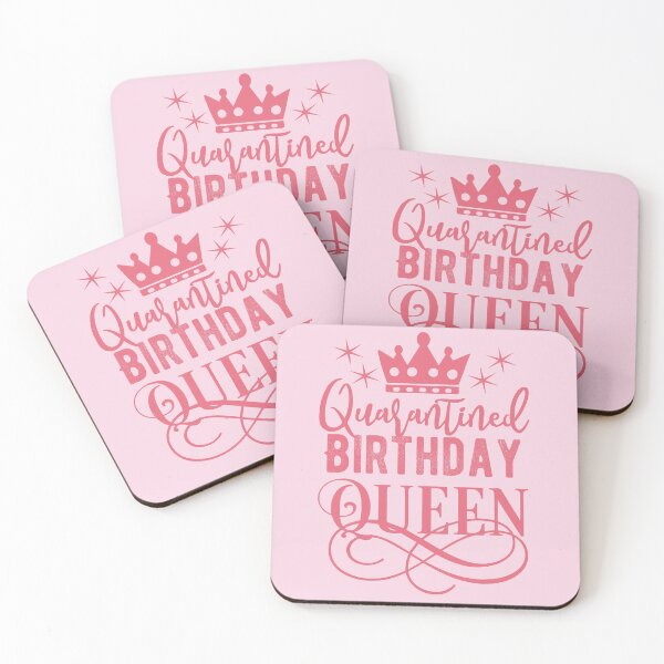 Item preview, Quarantined Birthday Queen Birthday Party T-Shirt Birthday Party Tee  designed and sold by TheBadWolf-13.