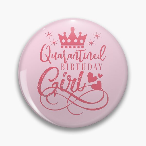Item preview, Quarantined Birthday Girl Birthday Party T-Shirt Birthday Party Tee  designed and sold by TheBadWolf-13.