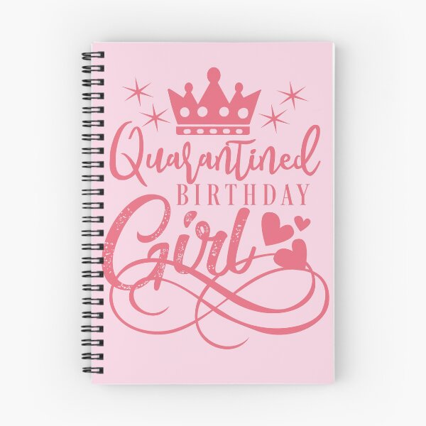 Item preview, Quarantined Birthday Girl Birthday Party T-Shirt Birthday Party Tee  designed and sold by TheBadWolf-13.