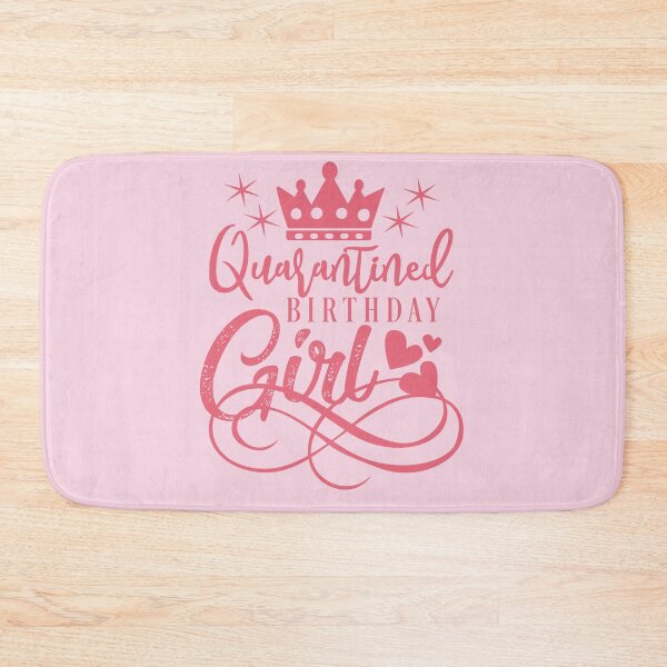 Item preview, Quarantined Birthday Girl Birthday Party T-Shirt Birthday Party Tee  designed and sold by TheBadWolf-13.