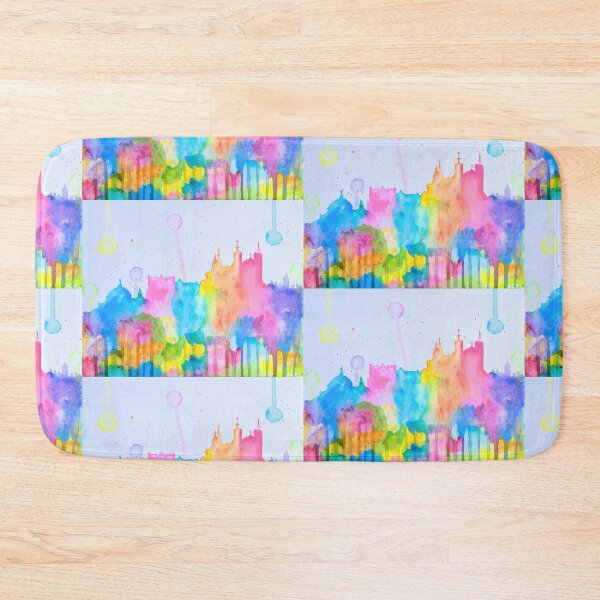 Item preview, Lyon City - Colorful Skyline designed and sold by acdlart.