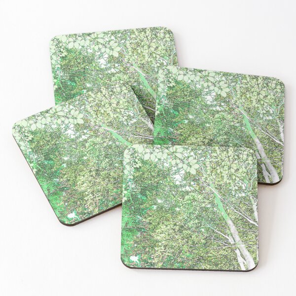 Item preview, Spring woodland nature painting designed and sold by Latch Farm  Studios.