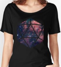 Camiseta ancha para mujer D20 Fairy Dust