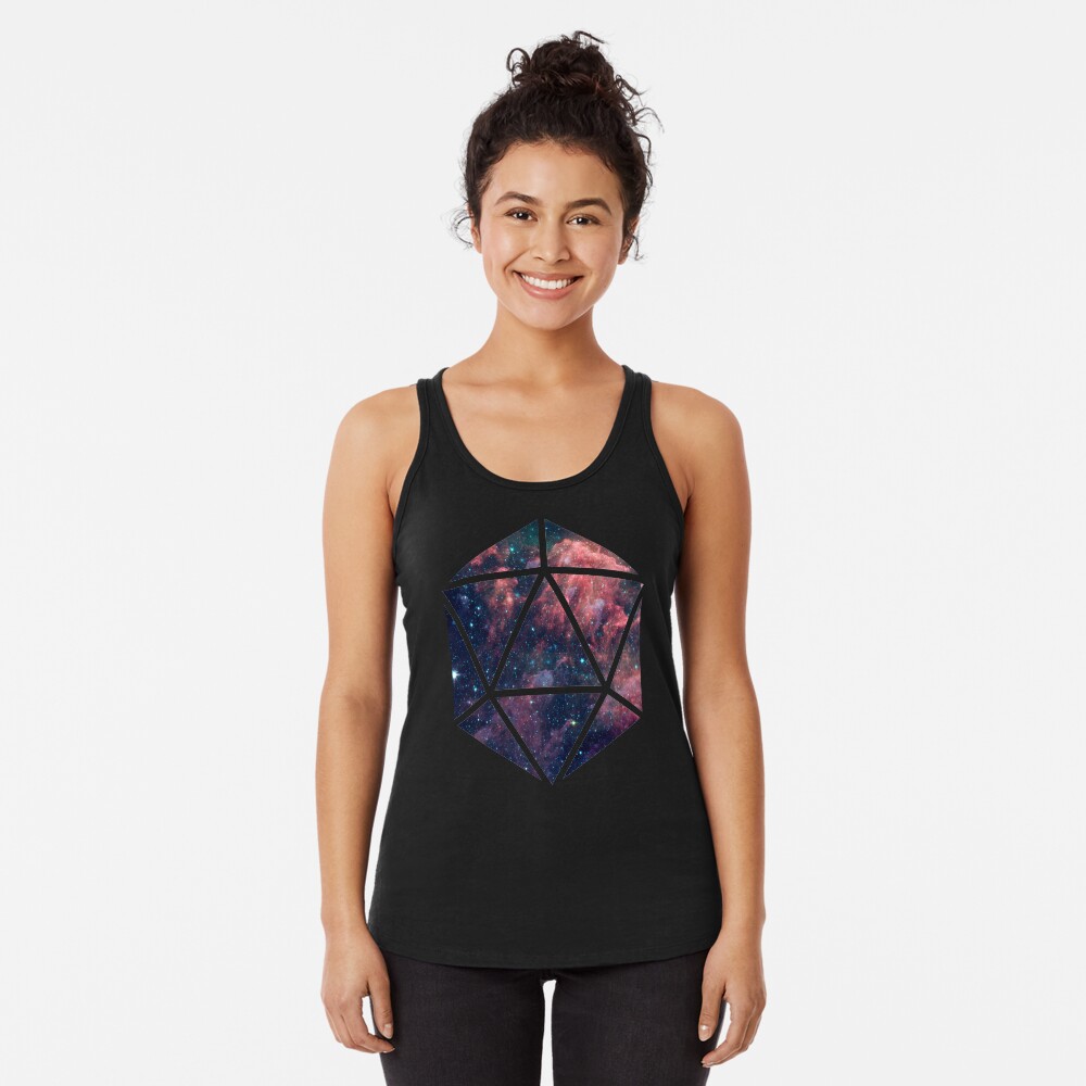 D20 Fairy Dust Racerback Tank Top