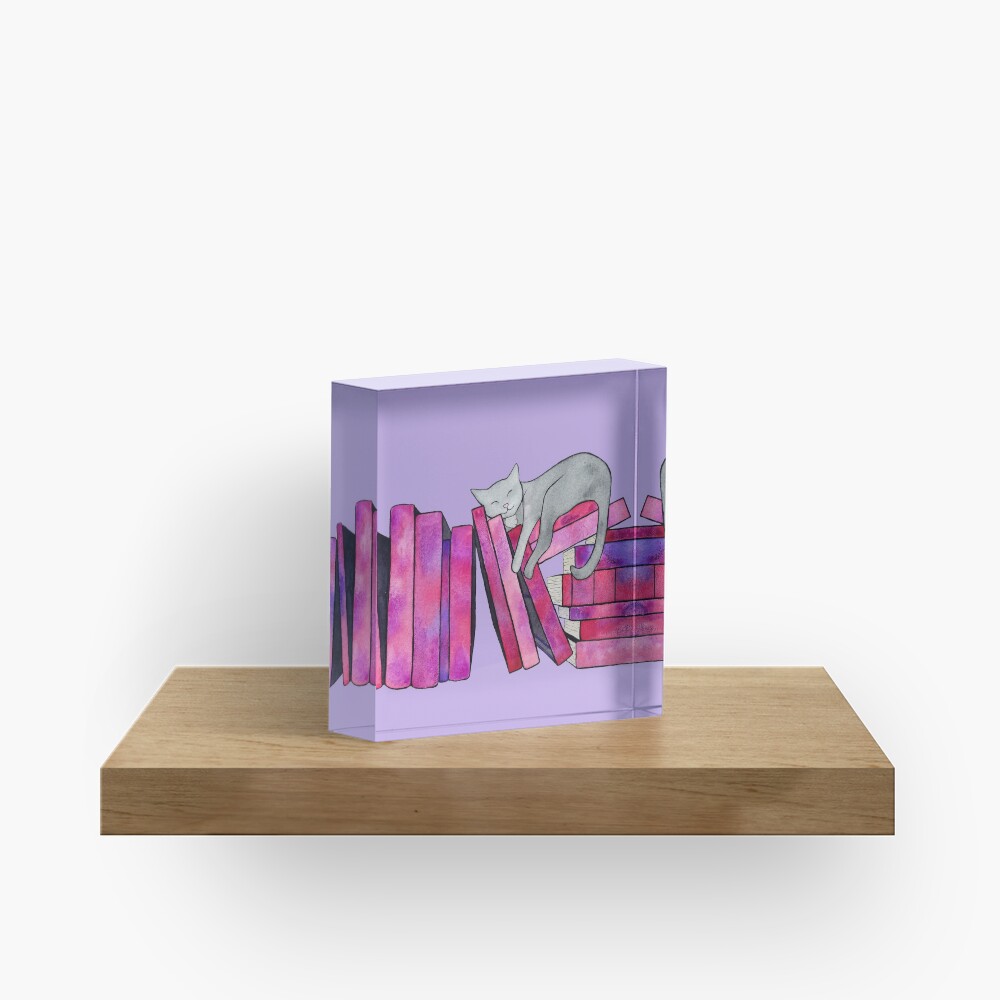 Literary Naps Acrylic Block