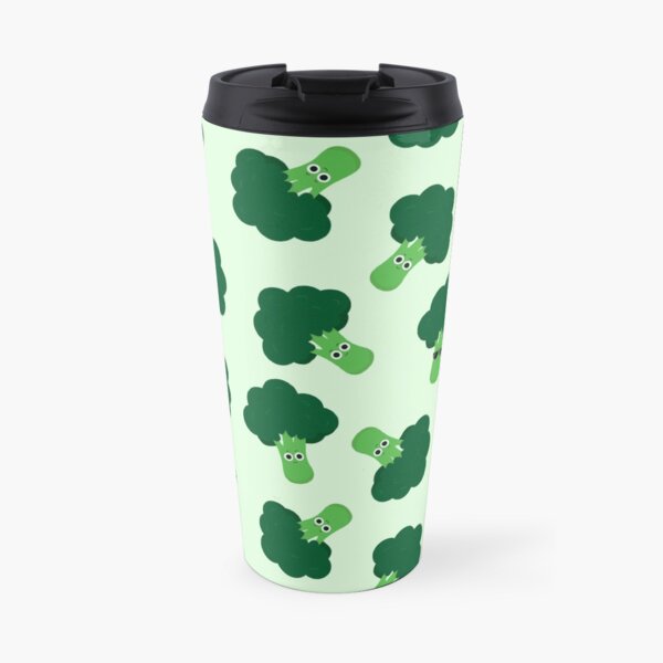 Happy Broccoli Travel Mug