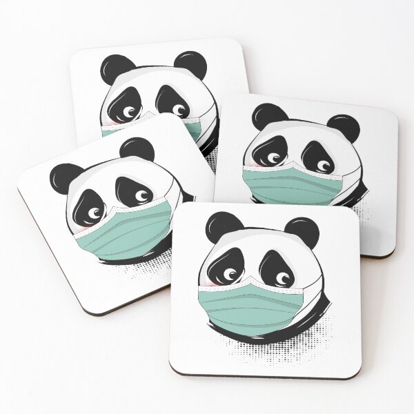 Item preview, Panda bear with mask mask designed and sold by Kisho.