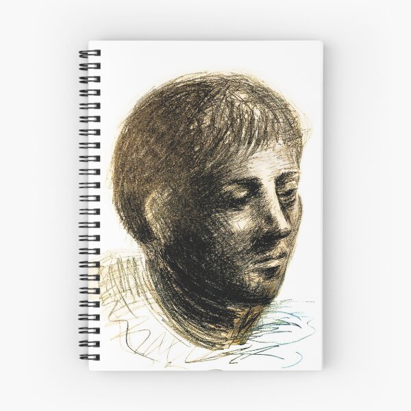 Item preview, A graphite drawing of a young man designed and sold by Shininglight14.