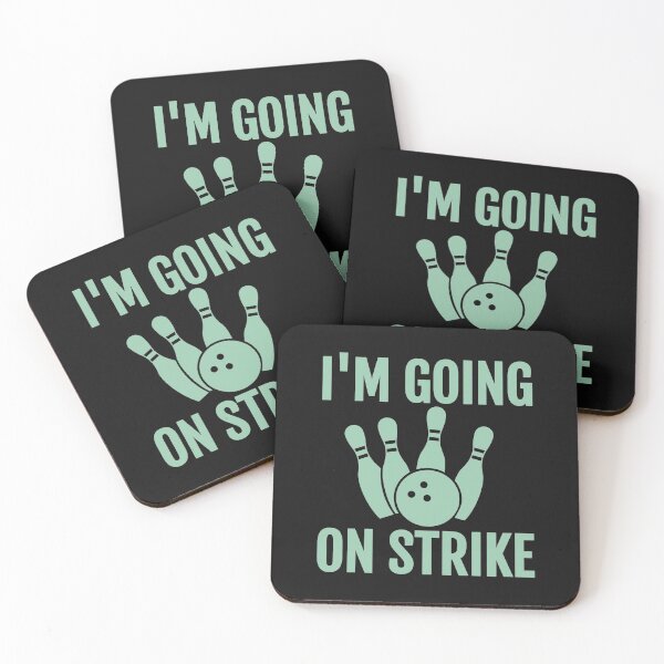 Item preview, I'm going on strike! Bowling designed and sold by EstelleStar.