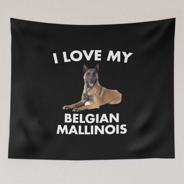 Item preview, I Love My Belgian Mallinois Dog designed and sold by EstelleStar.