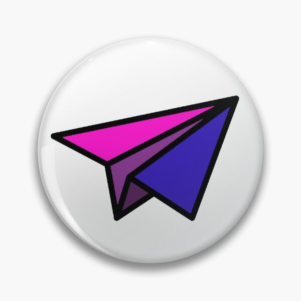 Item preview, Bi Pride Paper Aeroplane designed and sold by california-112.