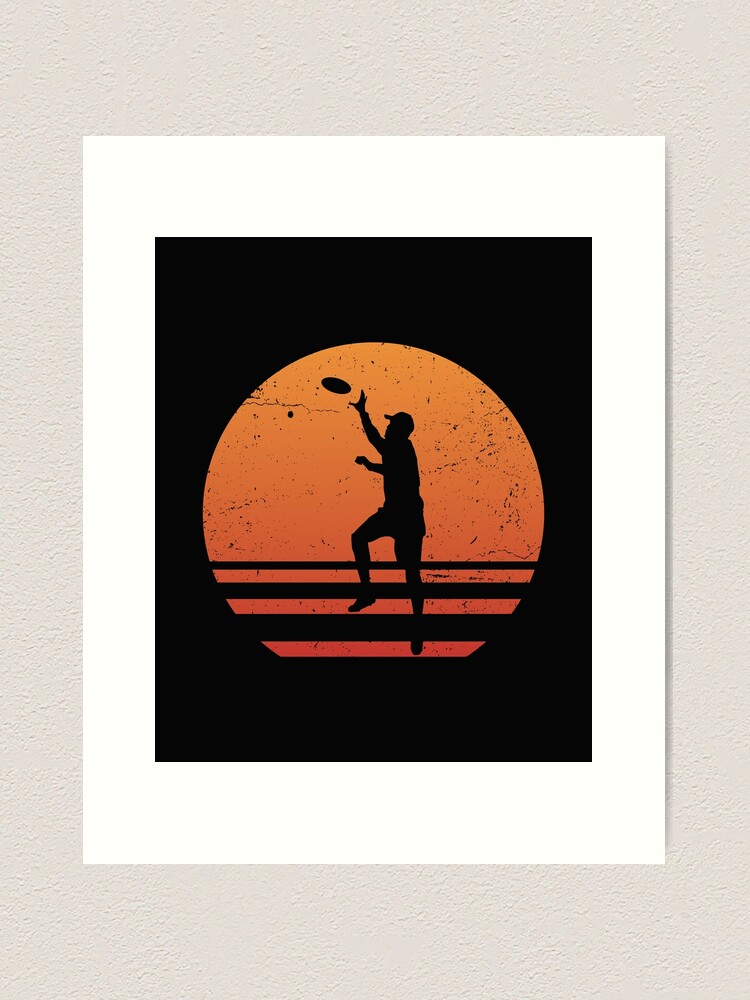 Men Playing Ultimate Frisbee 4 Silhouettes. Vector Illustration