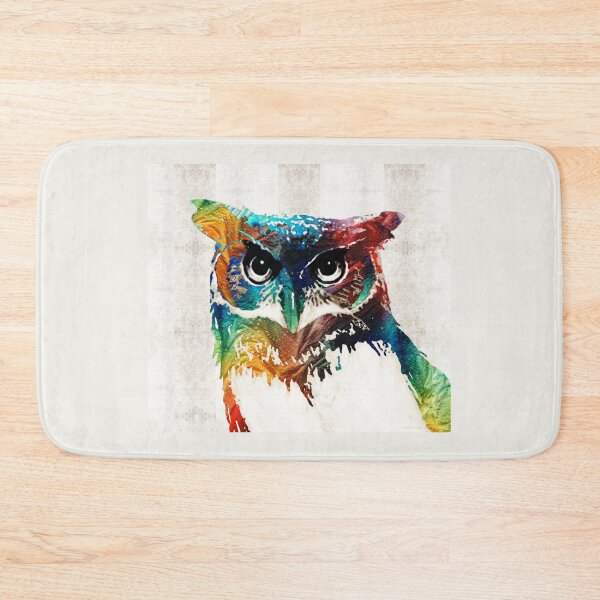 Item preview, Colorful Owl Art - Wise Guy - By Sharon Cummings designed and sold by Sharon Cummings Art.