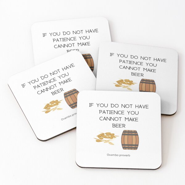 Item preview, Patience - African proverb designed and sold by DWeyers.