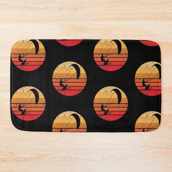 Item preview, Retro Kiteboarding, Kitesurfer, Sunset designed and sold by EstelleStar.