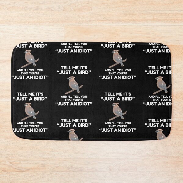 Item preview, Bird product Funny Gift design for Birdwatcher Cedar Waxwing designed and sold by EstelleStar.