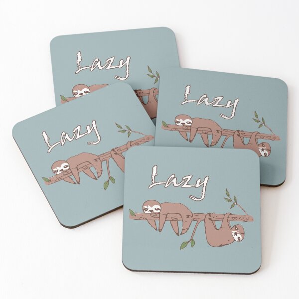 Item preview, Lazy - Sloth designed and sold by Mad Monkey Shop.