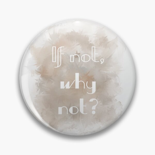 Item preview, If Not, Why Not? (black) Motivational designed and sold by Odsy.