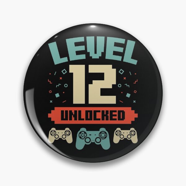 Item preview, Level 12 Unlocked - Birthday Present Twelve Year Old designed and sold by EstelleStar.