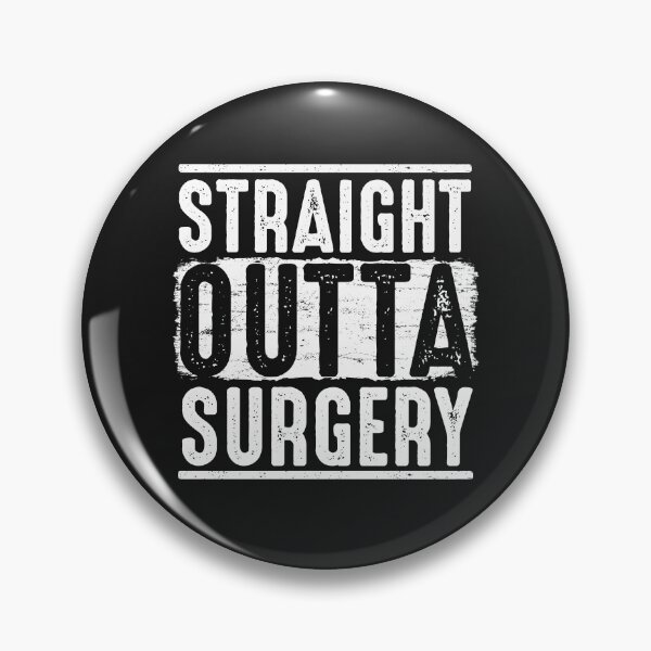 Item preview, Get Well Gifts with Straight Outta Surgery cheering up quote  designed and sold by alenaz.