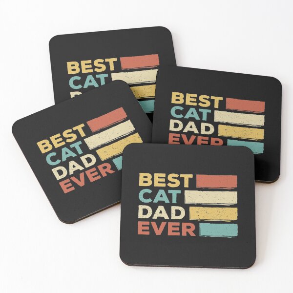 Item preview, Best Cat Dad Ever! Men & Boy Cat Owners designed and sold by EstelleStar.