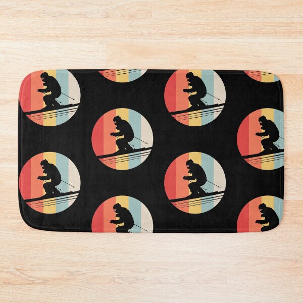Item preview, Retro Ski Skiing Skier Sunset designed and sold by EstelleStar.