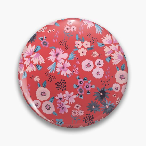 Item preview, Watercolor artistic small floral pattern - Red designed and sold by ninoladesign.