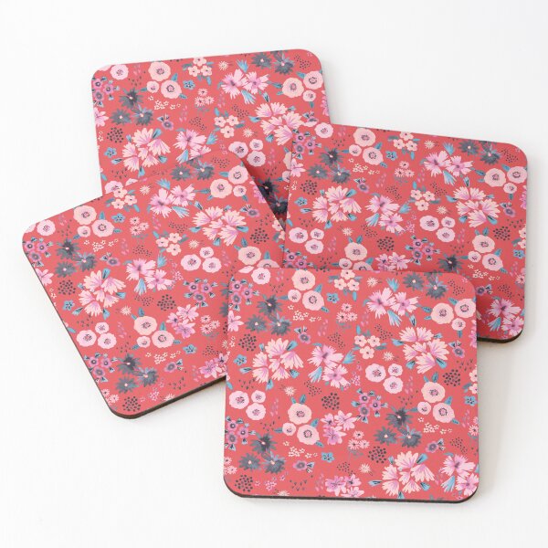 Item preview, Watercolor artistic small floral pattern - Red designed and sold by ninoladesign.