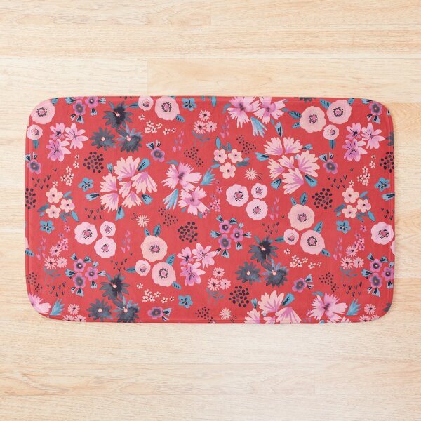 Item preview, Watercolor artistic small floral pattern - Red designed and sold by ninoladesign.