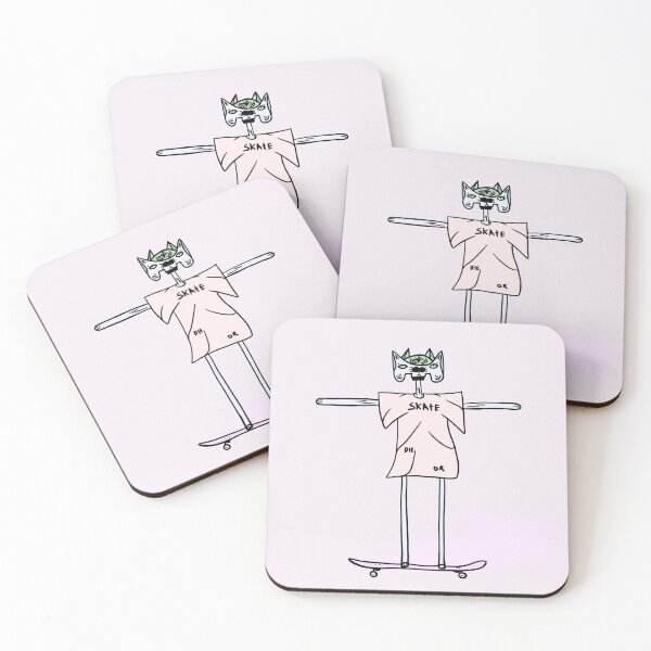 Item preview, Skate cat designed and sold by Michiel Van Belle.