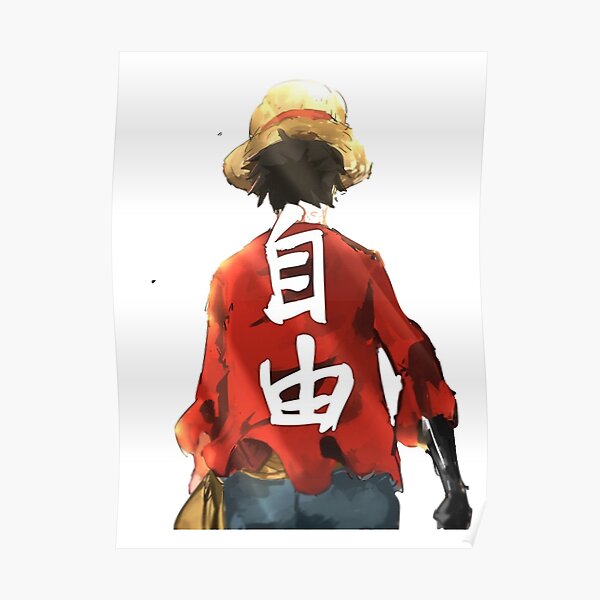 MANGA T-SHIRT, Monkey D. Luffy Poster