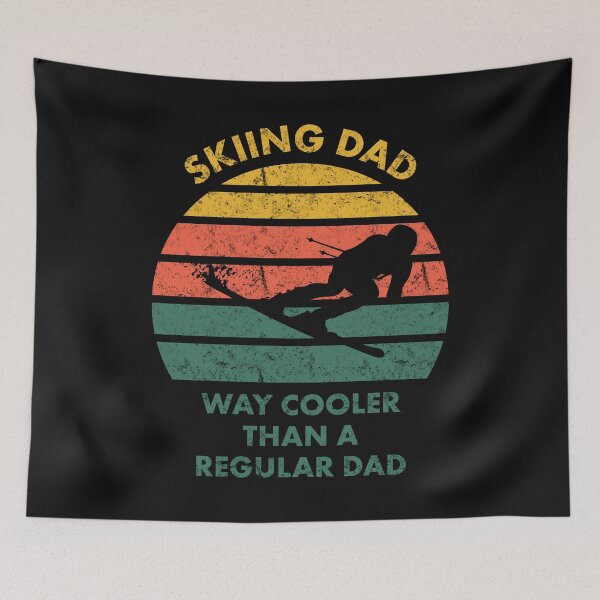 Item preview, Skiing DAD - Way Cooler Than a Regular Dad designed and sold by EstelleStar.