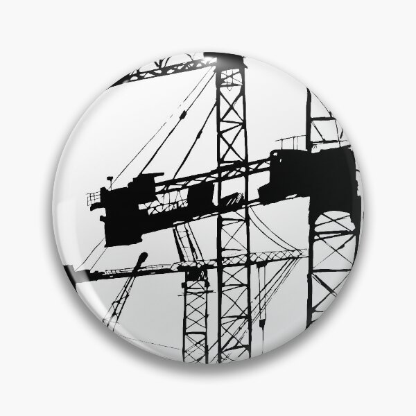 Item preview, Black construction crane designed and sold by Danysharipova.