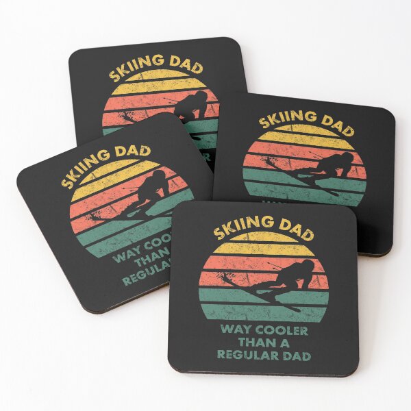 Item preview, Skiing DAD - Way Cooler Than a Regular Dad designed and sold by EstelleStar.