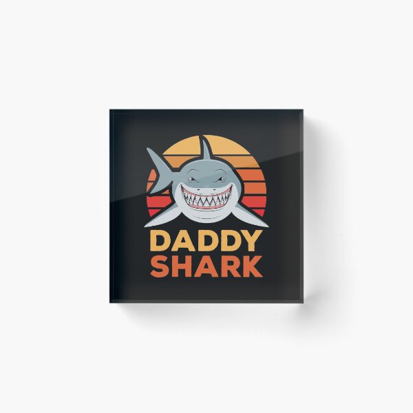 Item preview, Retro Daddy Shark design Funny Fathers Day Gift Dad designed and sold by EstelleStar.