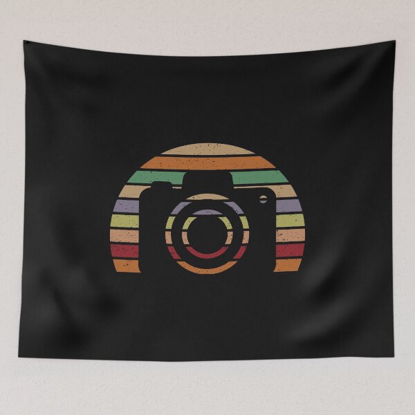 Item preview, Photographer Gift - Retro Vintage Camera Silhouette designed and sold by EstelleStar.