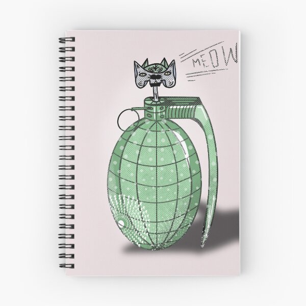 Item preview, Cat grenate designed and sold by Michiel Van Belle.