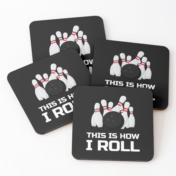 Item preview, Cute Bowling Gift - THIS is How I Roll designed and sold by EstelleStar.