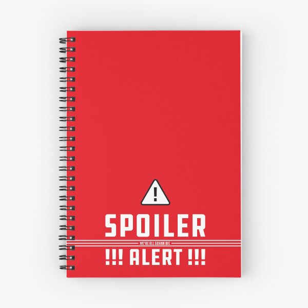 Item preview, Spoiler alert designed and sold by GOATEES75.