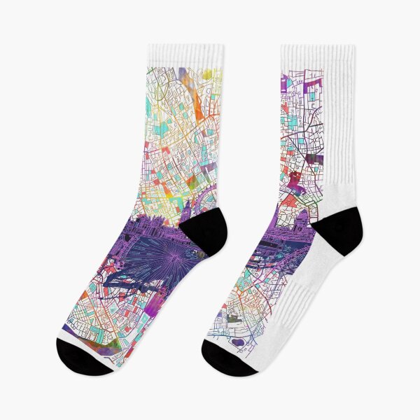 Item preview, London skyline abstract designed and sold by BekimART.