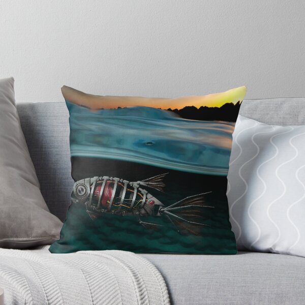 Artikelvorschau, Roboter Fisch entworfen und verkauft von Mad Monkey Shop.