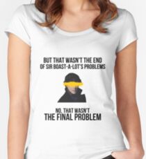 Sir Boast-a-lot Women's Fitted Scoop T-Shirt