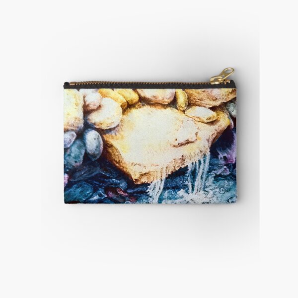 Item preview, Pond with waterfall, watercolor designed and sold by Shininglight14.