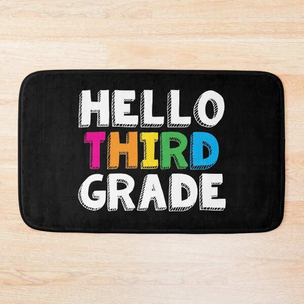 Item preview, Hello Third Grade designed and sold by teesaurus.