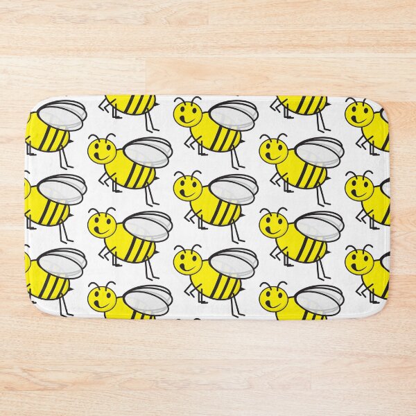 Item preview, Smiling Bee flying clipart designed and sold by sigdesign.